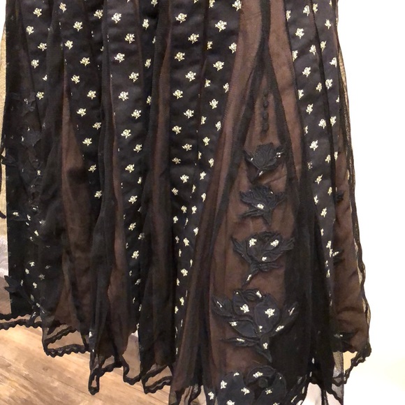 EUC Anthropology Lithe Strapless Dress - Sz 4 - Picture 6 of 8